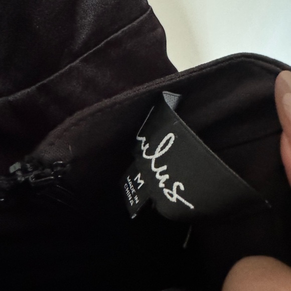 Lulu's Sleek Black Backless Dress - Picture 6 of 6